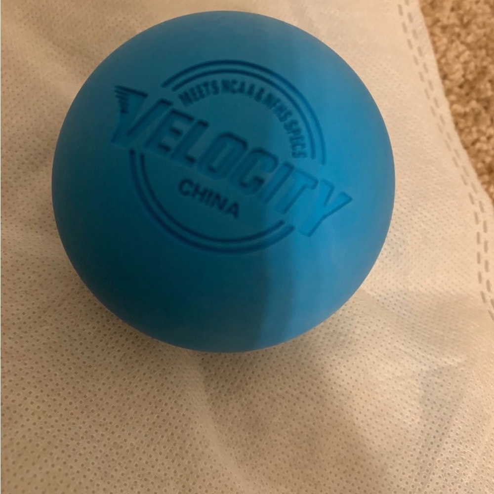 Velocity Vibrant Blue Sports Massage Therapy Ball